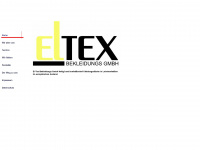 el-tex-bekleidung.de Webseite Vorschau
