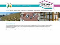 e-maier-holzbau.de Webseite Vorschau