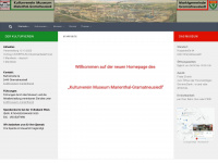 museum-marienthal.at Webseite Vorschau
