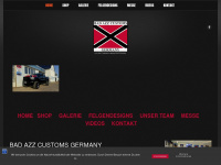 badazzcustoms-germany.com Webseite Vorschau