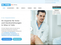 sportarzt-wien.at Webseite Vorschau