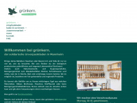 gruenkern-unverpackt.de Webseite Vorschau