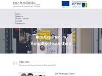 technopia.eu Webseite Vorschau