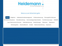 heidemann-sicherheitselektronik.de Webseite Vorschau