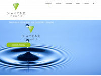 diamond-thoughts.com Webseite Vorschau