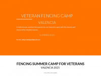 fencingvalencia.es Webseite Vorschau