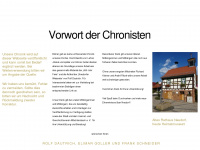 chronik-neudorf.de Webseite Vorschau