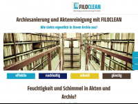 filoclean.de Webseite Vorschau