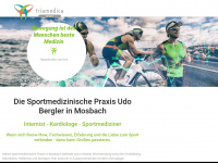 sportmedizin-bergler.de Webseite Vorschau
