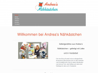 andreas-naehkaestchen.de Webseite Vorschau