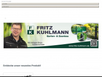 zaunhandel-fritz-kuhlmann.de Webseite Vorschau