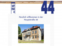hauptstrasse44.de Webseite Vorschau