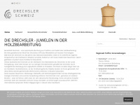 drechsler-schweiz.ch Webseite Vorschau