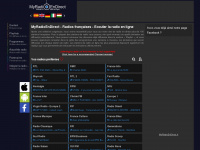 myradioendirect.fr Webseite Vorschau