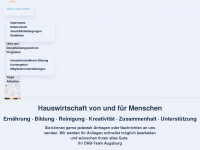 dhb-augsburg.org Webseite Vorschau