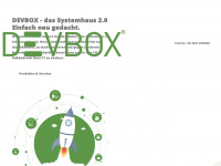 devbox.net Webseite Vorschau