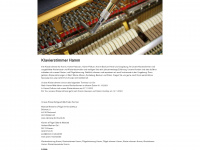 klavierstimmer-hamm.de Webseite Vorschau