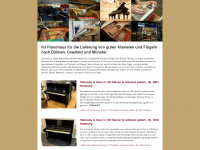 pianohaus-duelmen.de Webseite Vorschau