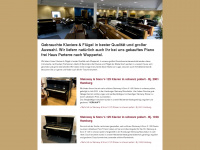 pianohaus-wuppertal.de Webseite Vorschau