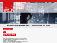 bm-oswald.at Webseite Vorschau