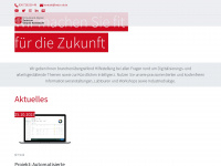 digitalzentrum-smarte-kreislaeufe.de Webseite Vorschau