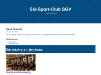 ssc-sgv.ch Webseite Vorschau