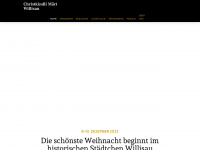christkindlimärt-willisau.ch Webseite Vorschau