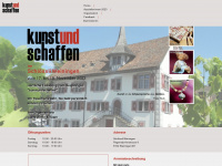 kunstundschaffen.ch Webseite Vorschau