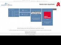 wetterstein-apotheke-bruehl.de Webseite Vorschau