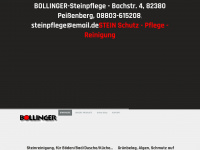 bollinger-steinpflege.de Webseite Vorschau