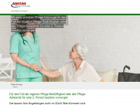 pflege-vorsorge.at Webseite Vorschau