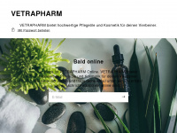 vetrapharm.de Webseite Vorschau
