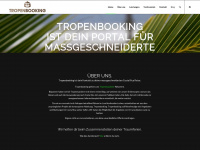 tropenbooking.com Webseite Vorschau