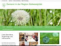 demenz-region-swp.de Webseite Vorschau