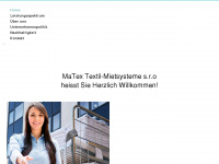 matex-textil.eu Webseite Vorschau