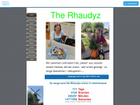 the-rhaudyz.de Webseite Vorschau