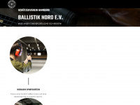 ballistik-nord.de Webseite Vorschau