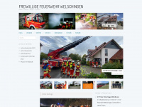 feuerwehrwelschingen.wordpress.com Webseite Vorschau