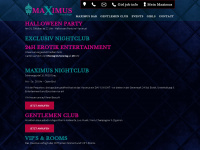 maximus-graz.at Webseite Vorschau