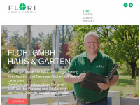 flori-gmbh.ch Webseite Vorschau
