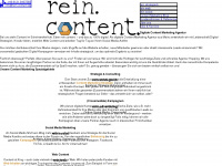 rein-content.de Webseite Vorschau