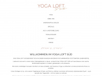 yogaloftsued.de Webseite Vorschau