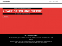 stirbundwerde.com Webseite Vorschau