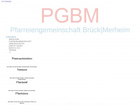 pgbm.de Webseite Vorschau