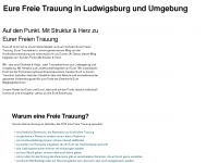 ludwigsburg-freietrauung.de Webseite Vorschau