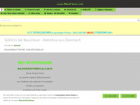 maxiclever.com Webseite Vorschau