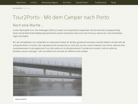 tour2porto.de Webseite Vorschau