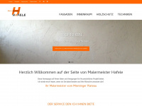 maler-hafele.at Webseite Vorschau