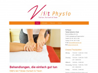 vit-physio.de Webseite Vorschau