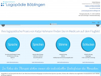 logopaedie-boeblingen.de Webseite Vorschau